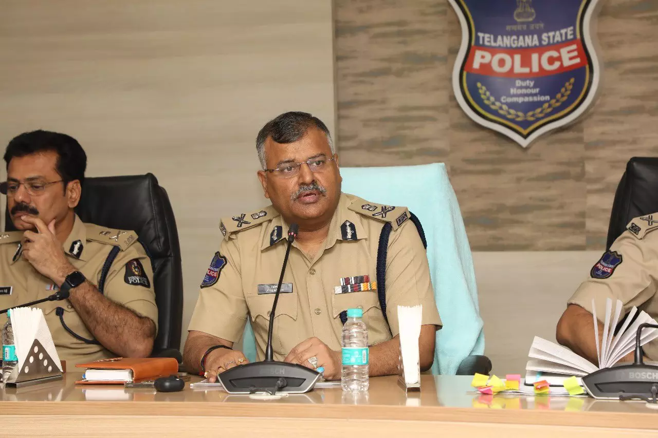 Telangana DGP praises cops for their unwavering dedication to maintain law and order