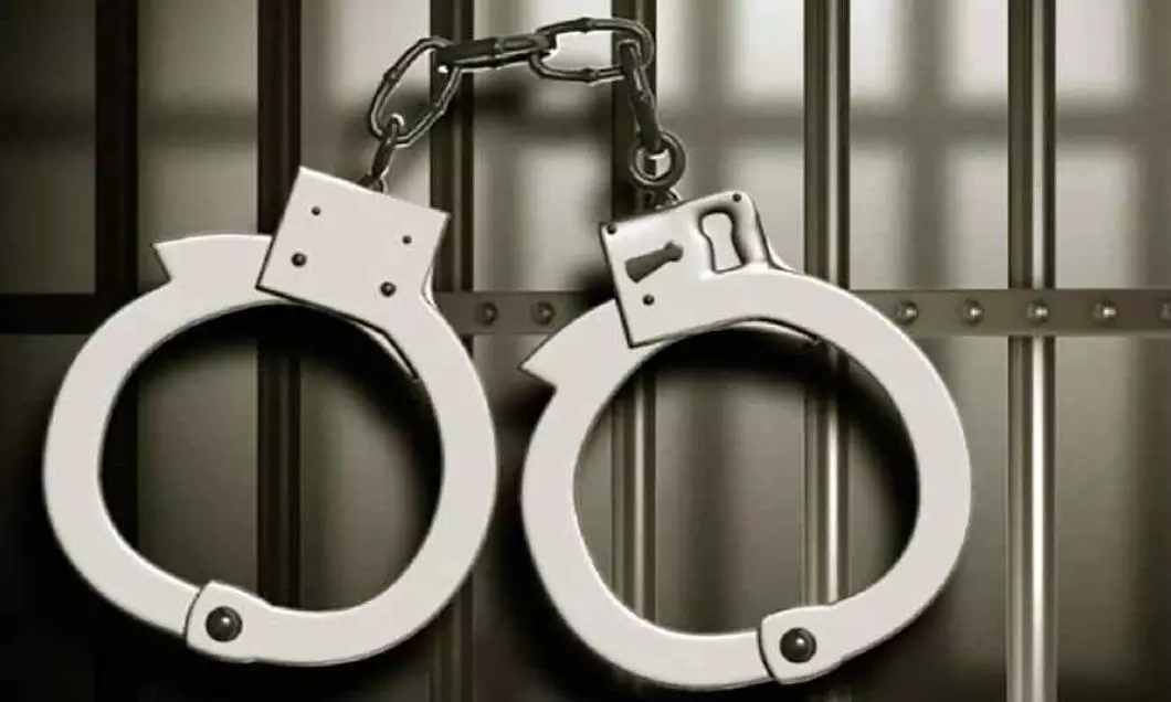 Three held for stealing from parked trucks