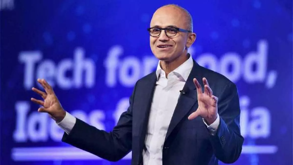 Microsoft CEO Satya Nadella calls himself product of India-US bond