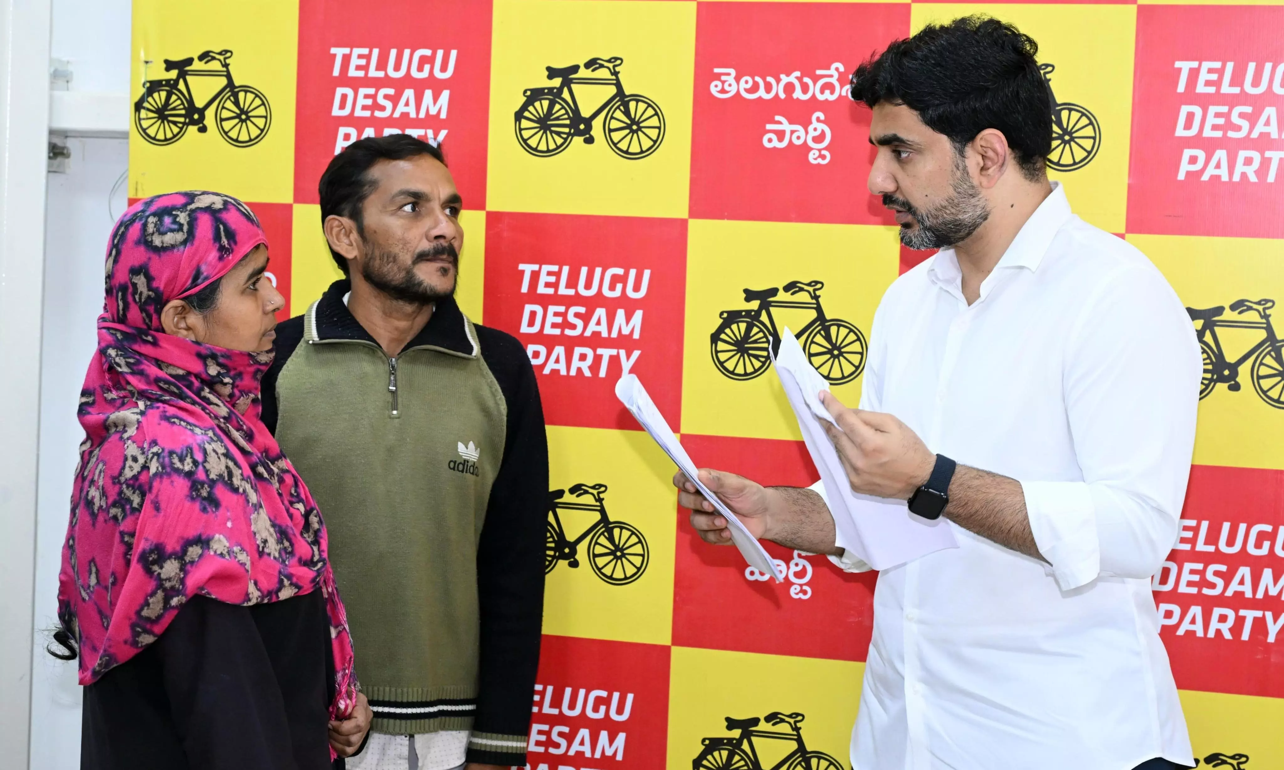 Lokesh promises to resolve problems during Praja Darbar