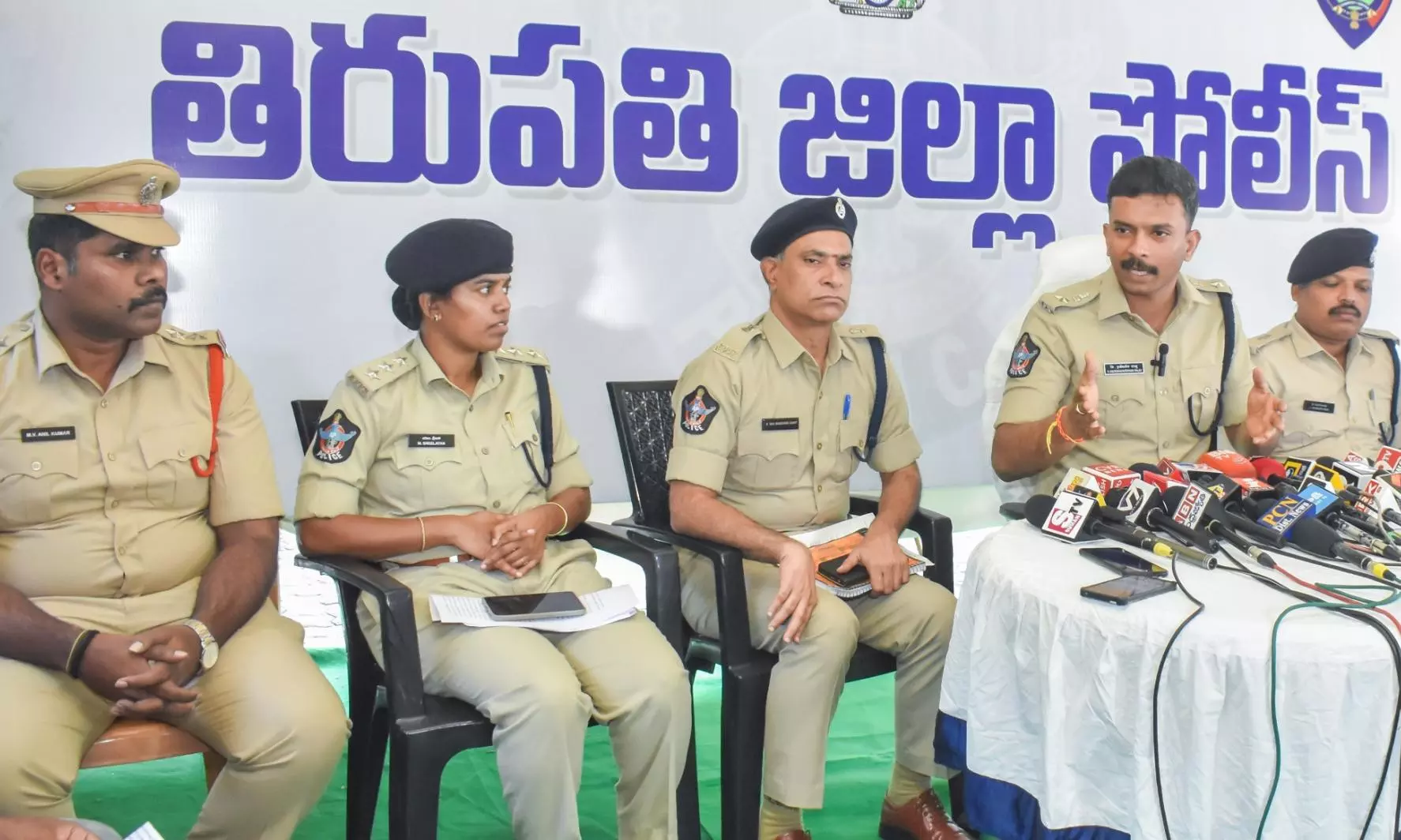 Tirupati police bust cybercrime gang involved in digital arrest scams