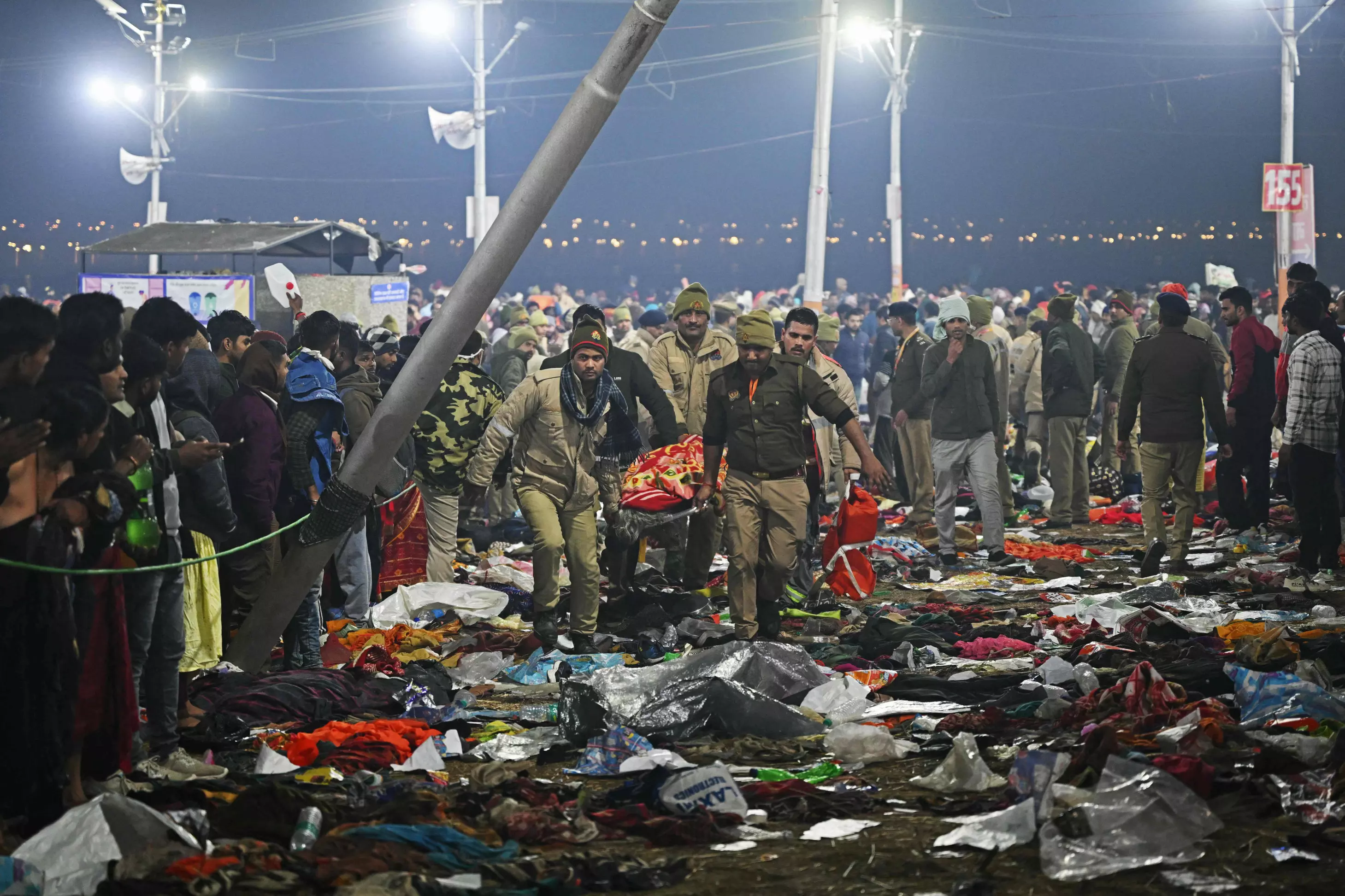 Stampede breaks out at Maha Kumbh, casualties feared