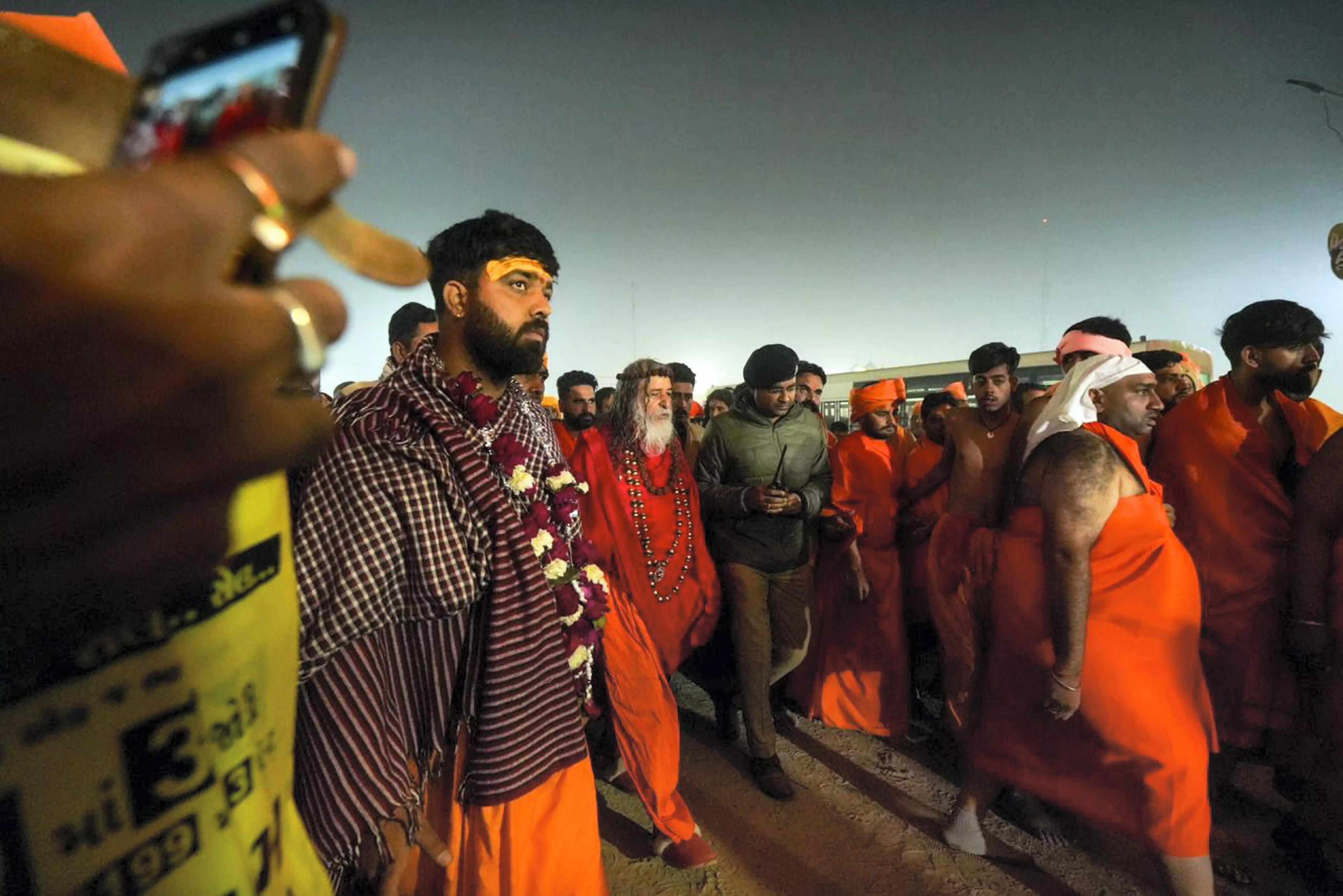 Akharas call off Amrit Snan after near-stampede at Maha Kumbh