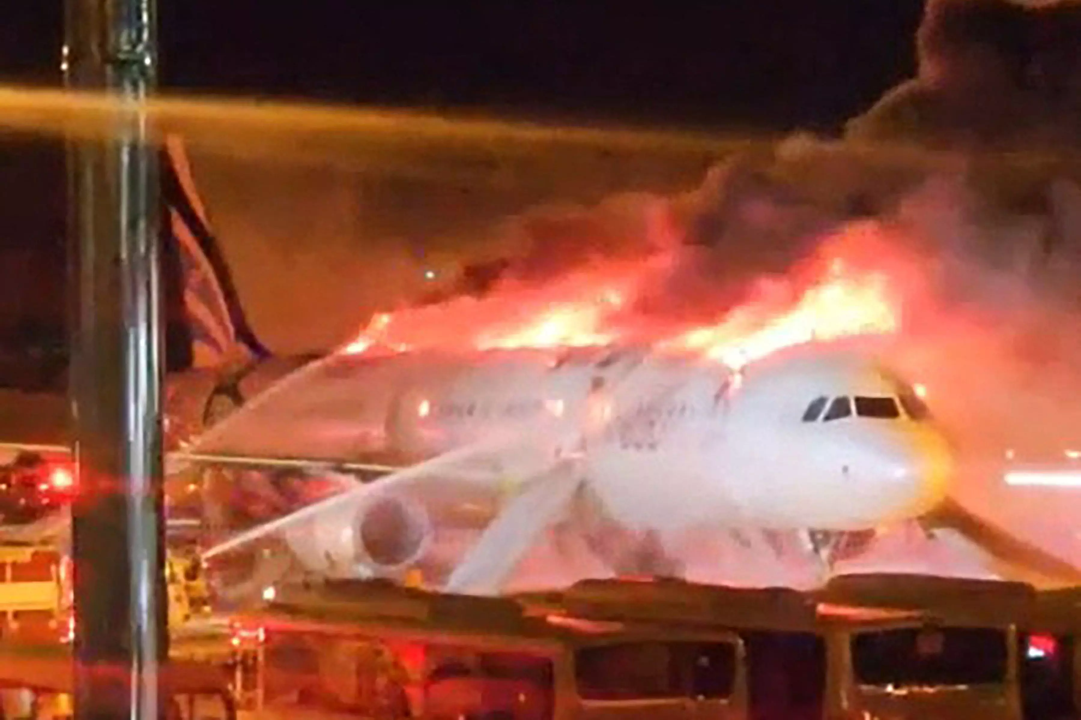 Plane Catches Fire at South Korean Airport; 176 Evacuated