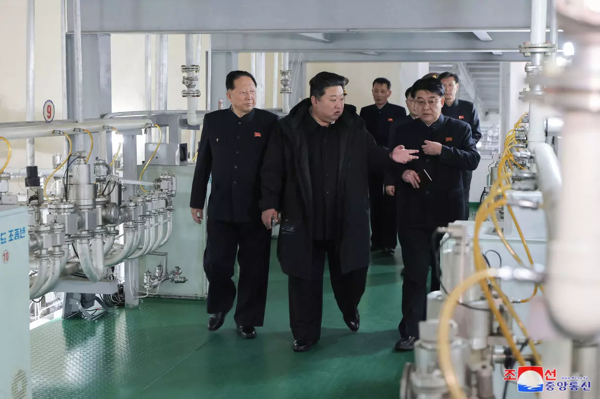 Kim Jong Un Inspects Nuclear Site as Pyongyang pressures Trump administration