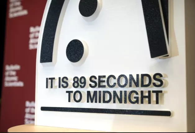 Doomsday Clock nears midnight amid global threats