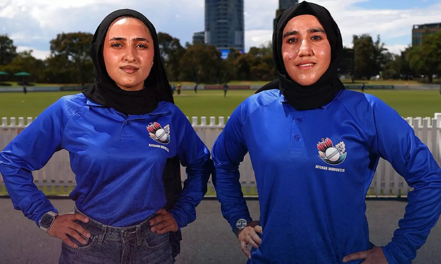 Afghanistan's female cricketers reunite for match after 3 years in exile