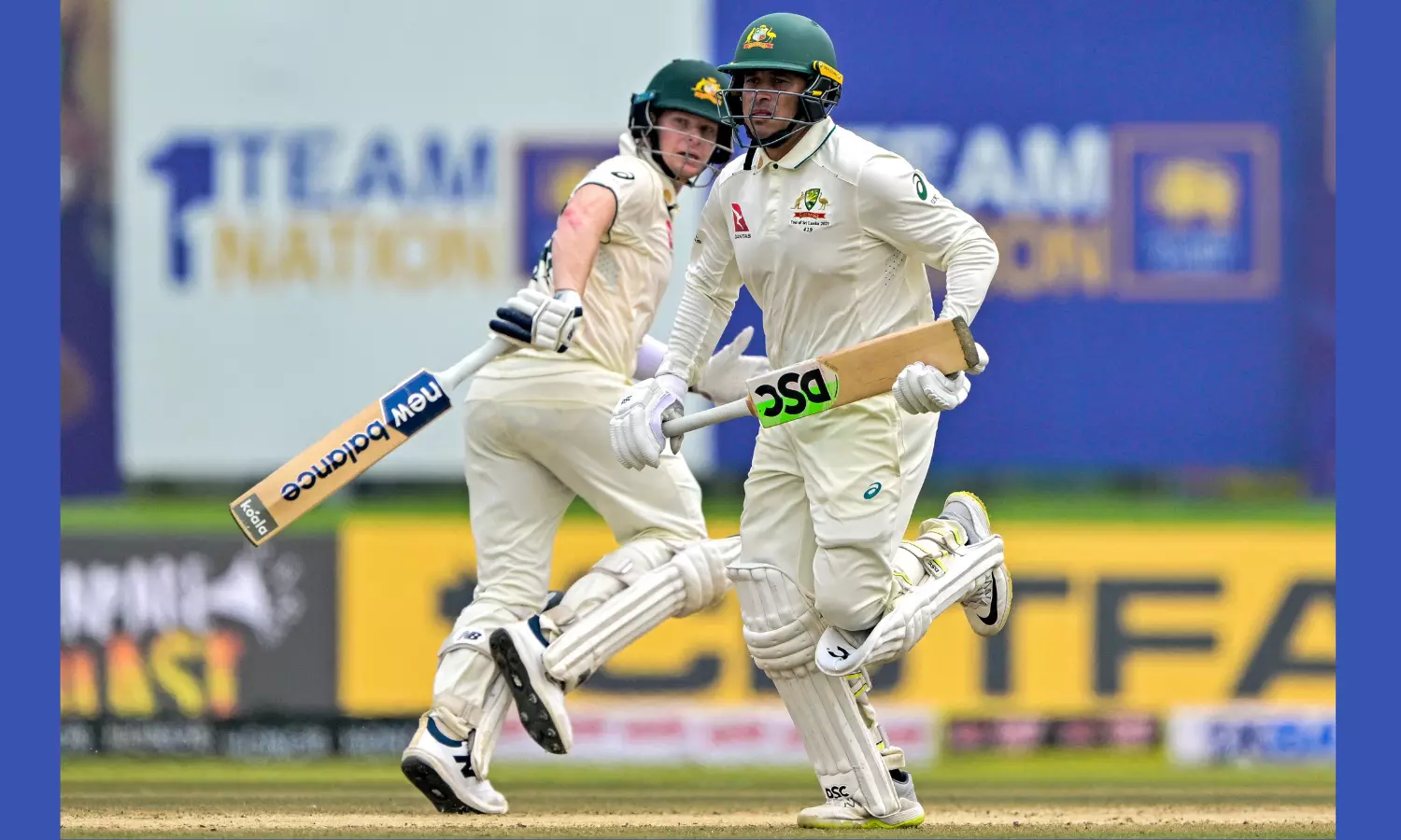 1st Test: Oz in command as Smith, Khawaja punish Lanka on rain-hit opening day