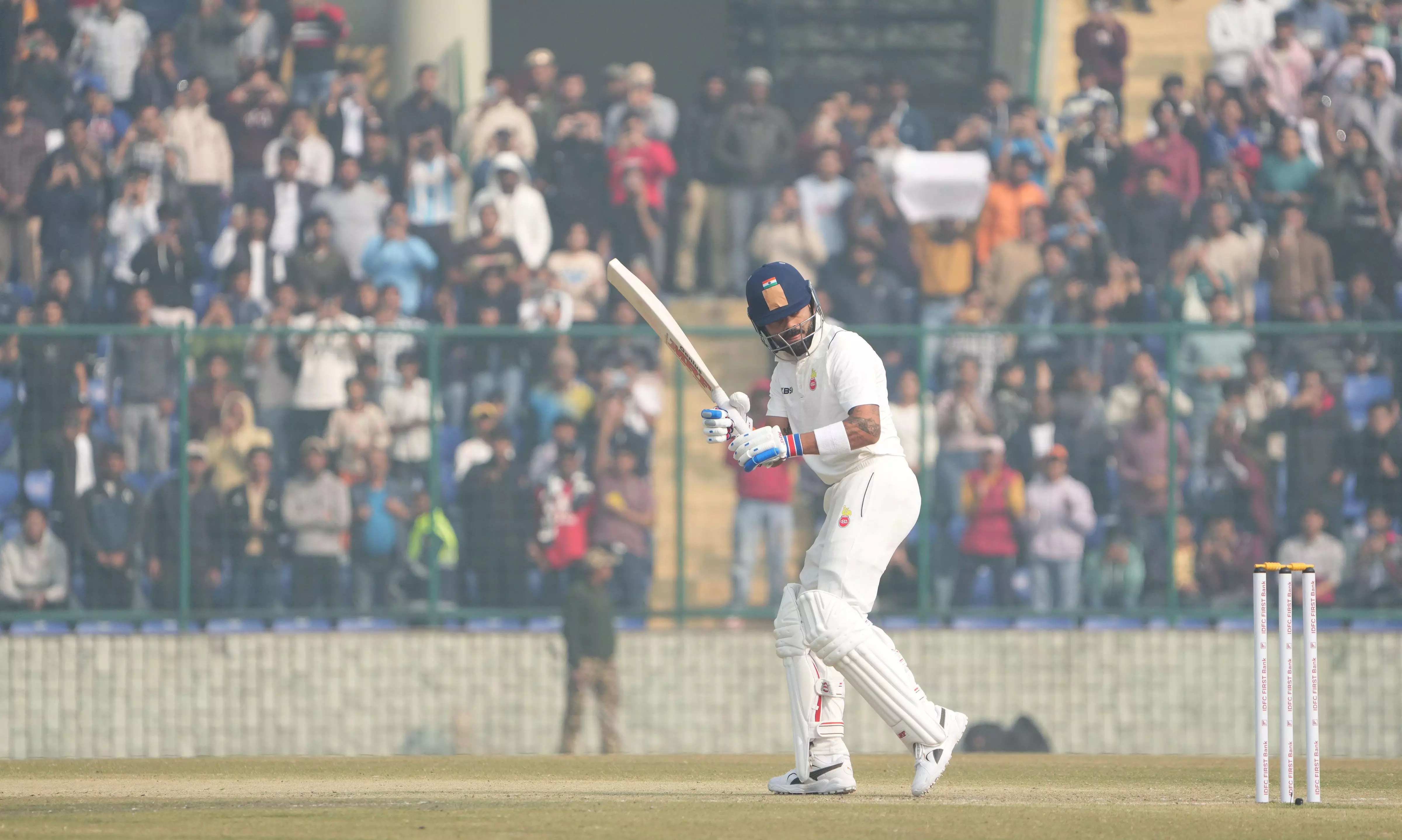 Watch: Virat Kohli Dismissed For 6 Runs on Ranji Trophy Return