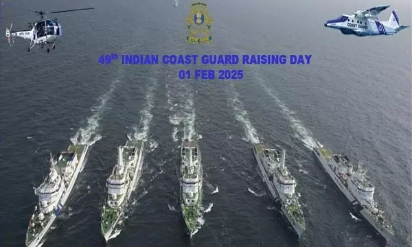 Indian Coast Guard Marks 49th Raising Day on 1 Feb