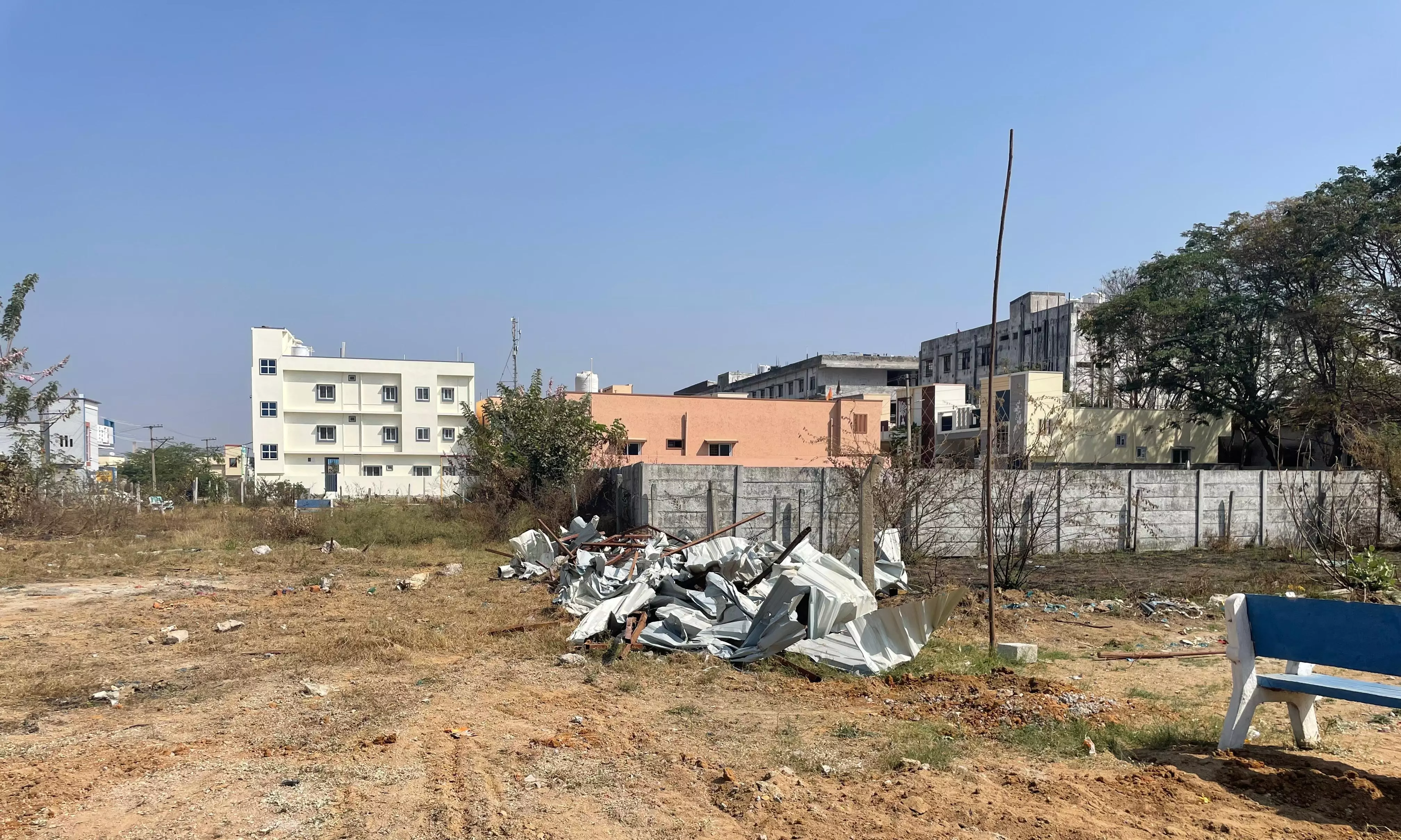 HYDRAA demolishes park encroachment