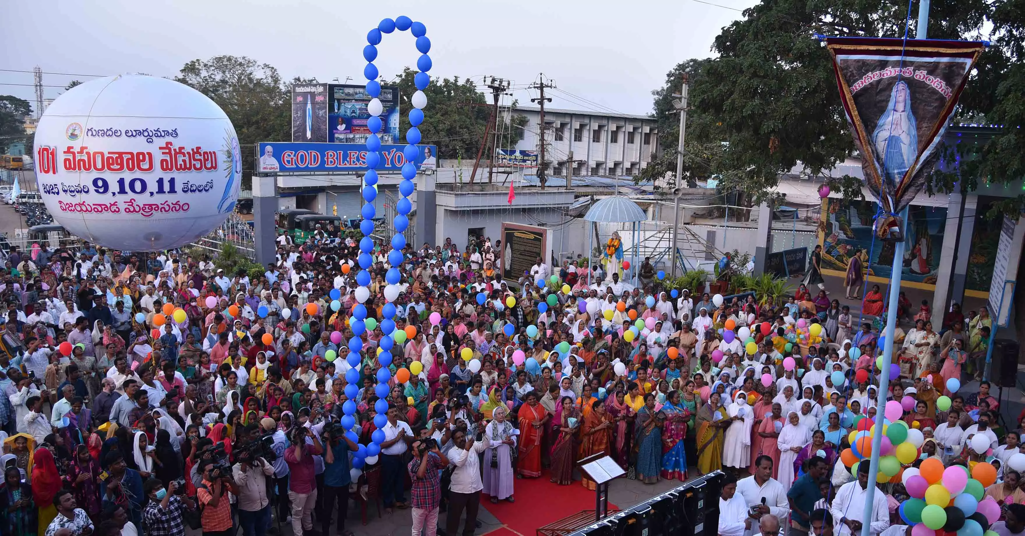 Grand Novena prayers begin at Gunadala