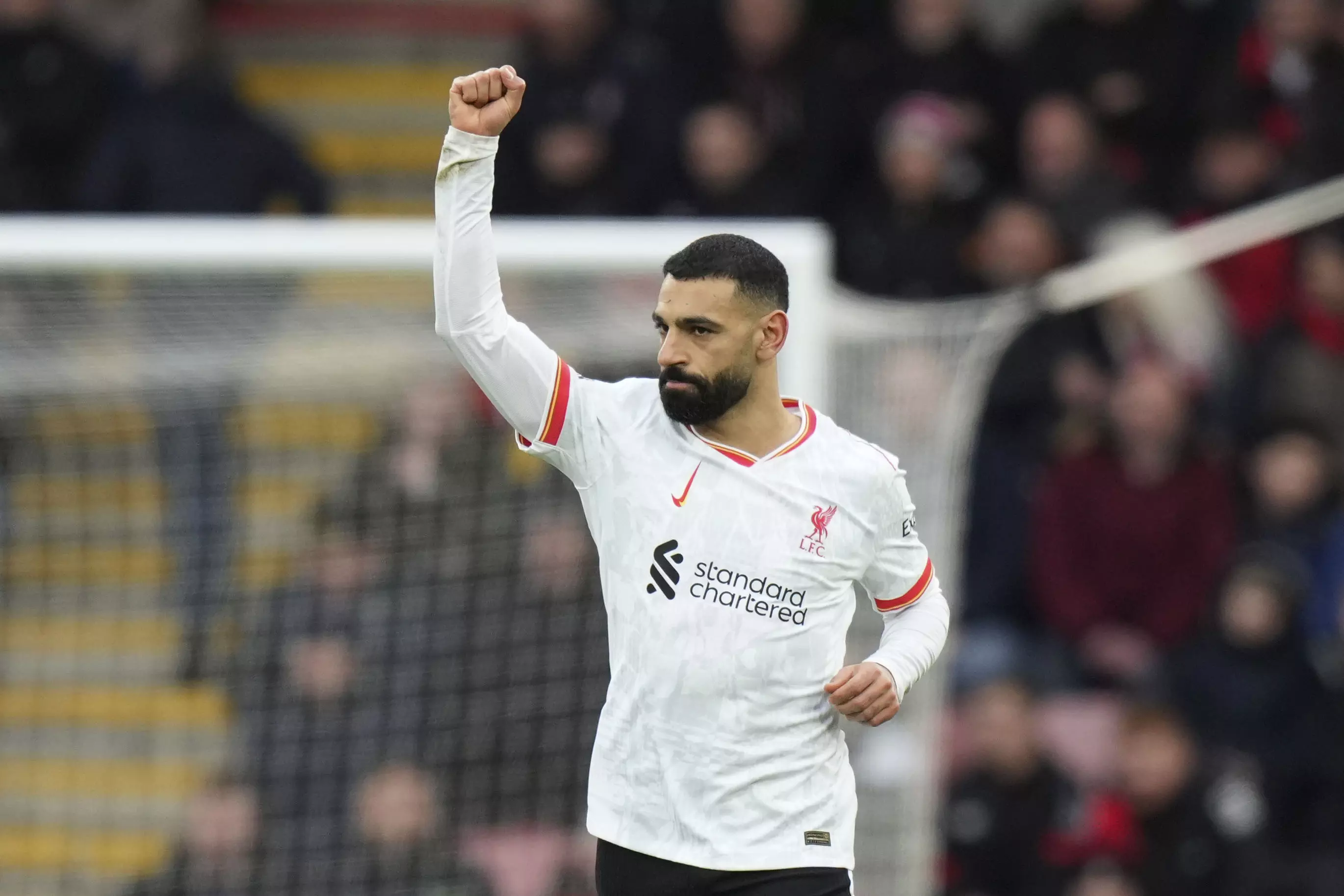 Salah Shines as Liverpool Go 9 Clear; Forest Hit 7