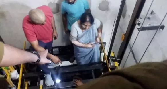 Passengers Trapped in Lift for 3 Hours at Markapuram Railway Station, Rescued