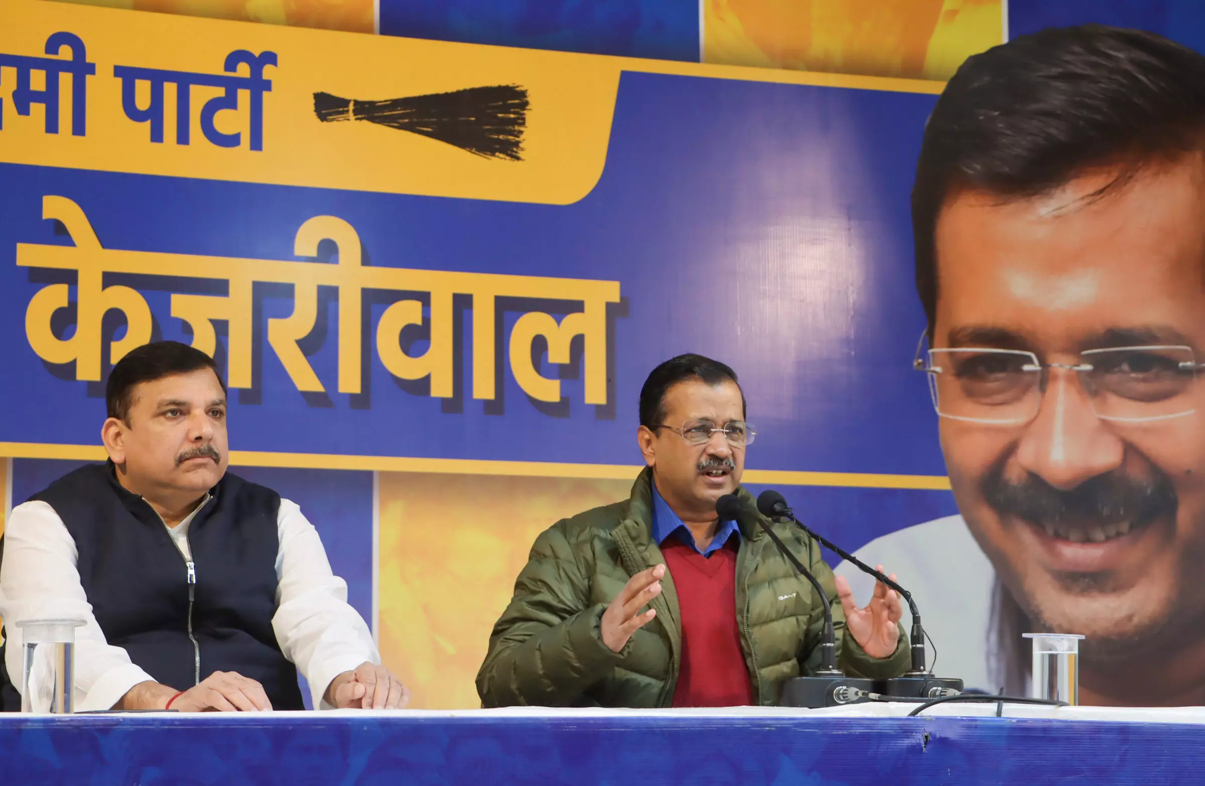 Kejriwal Slams BJP, Launches Campaign Before Delhi Polls