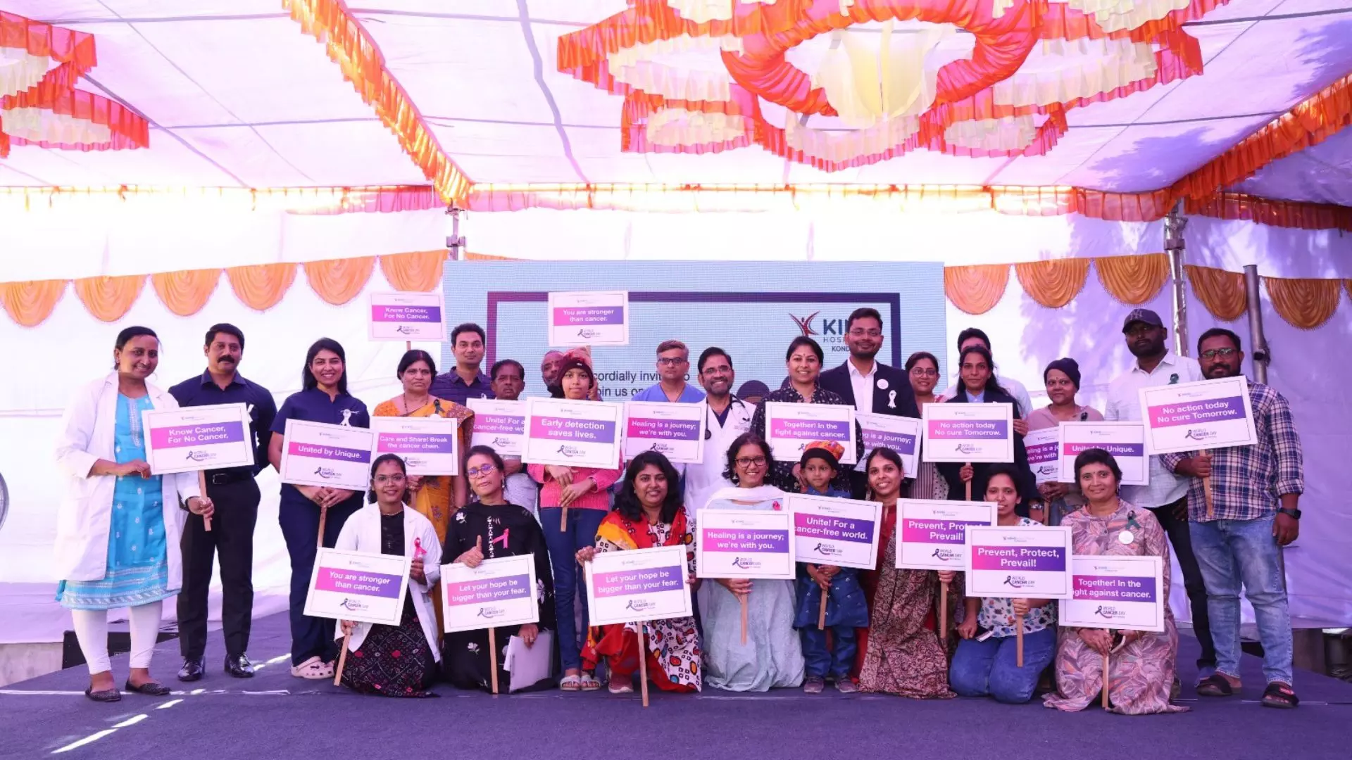 KIMS Kondapur marks International Cancer Day