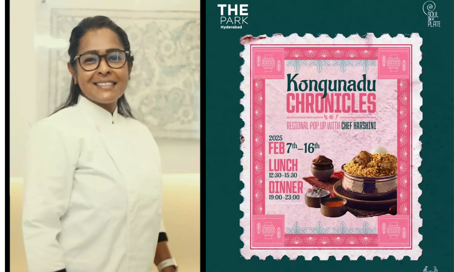 Chef Harshini Brings Flavours of Kongunadu to Hyderabad