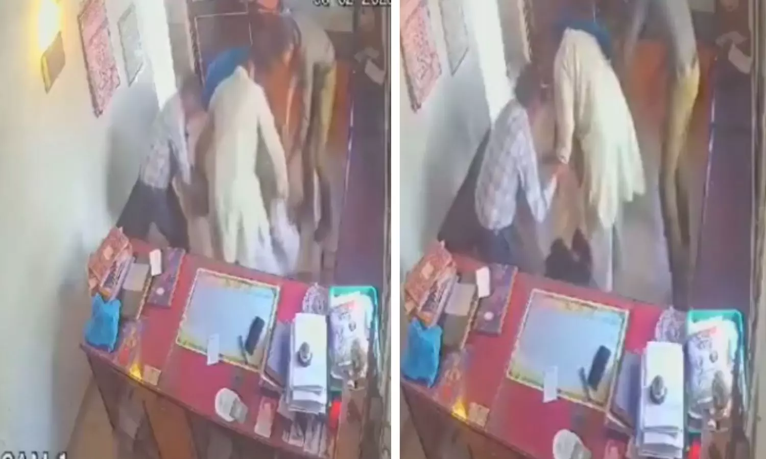 Principal Caught on Camera Assaulting Teacher in Gujarat, Probe Ordered