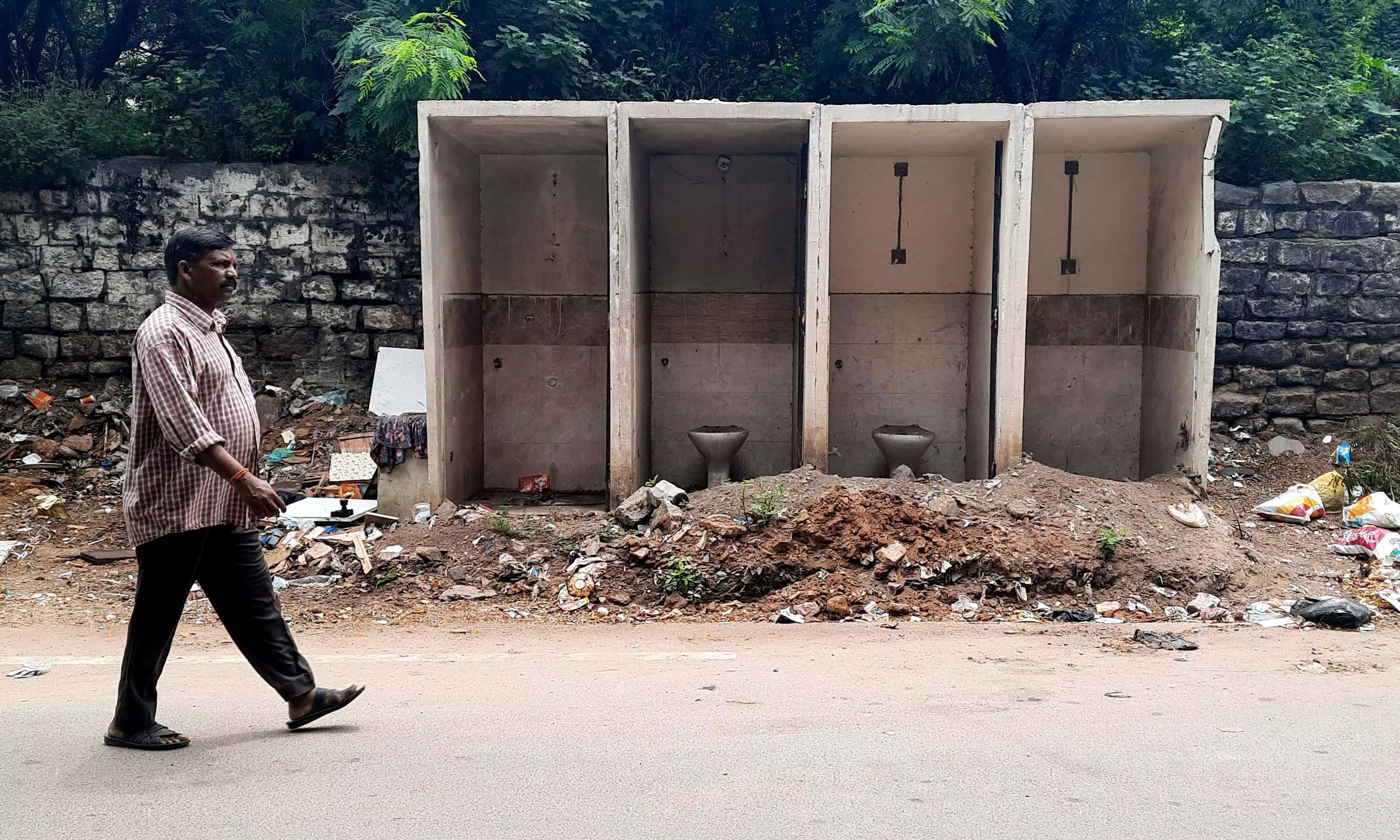 Women dread to use unclean and infection-causing public toilets in city