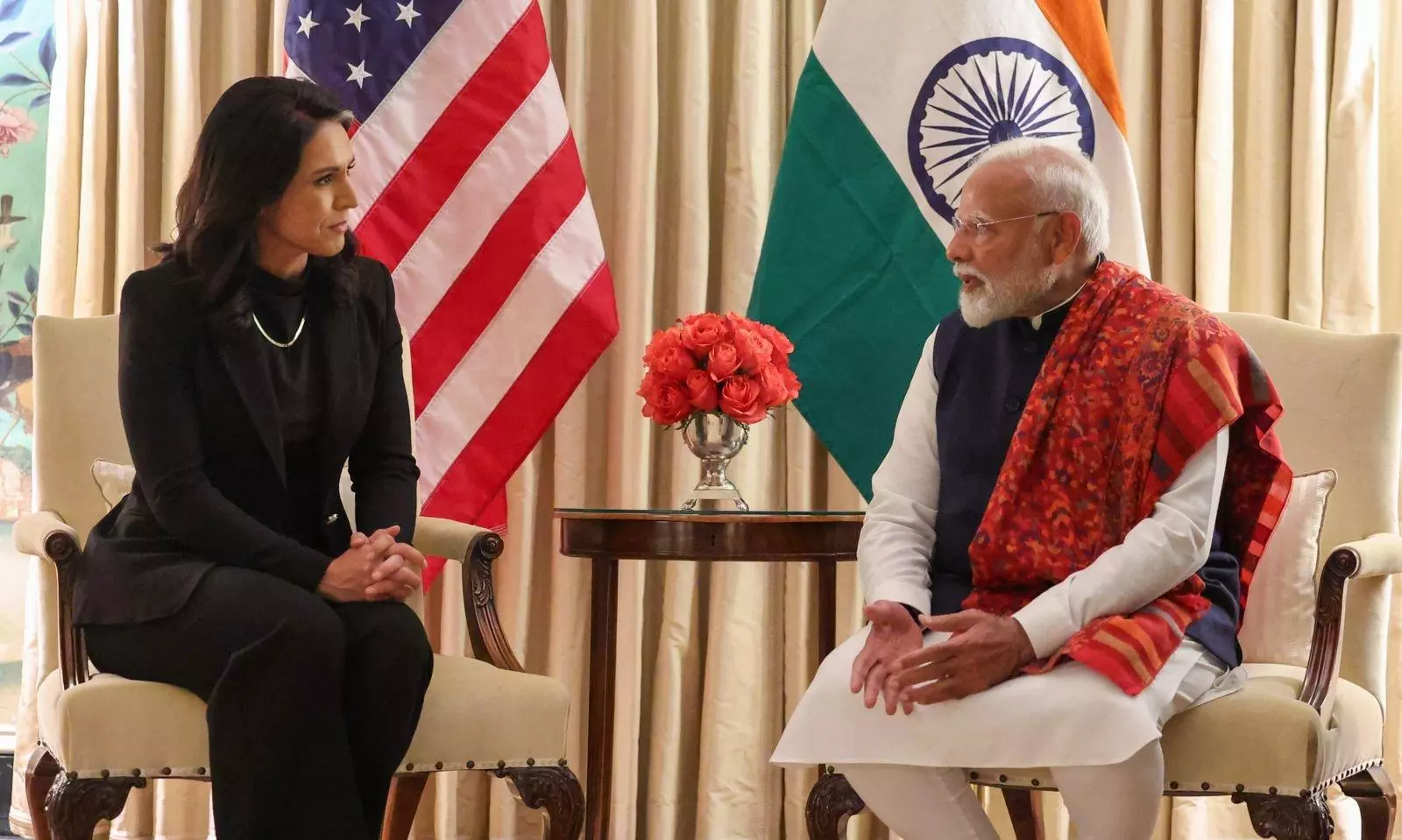 PM Modi meets Tulsi Gabbard, calls her strong votary of India-US friendship