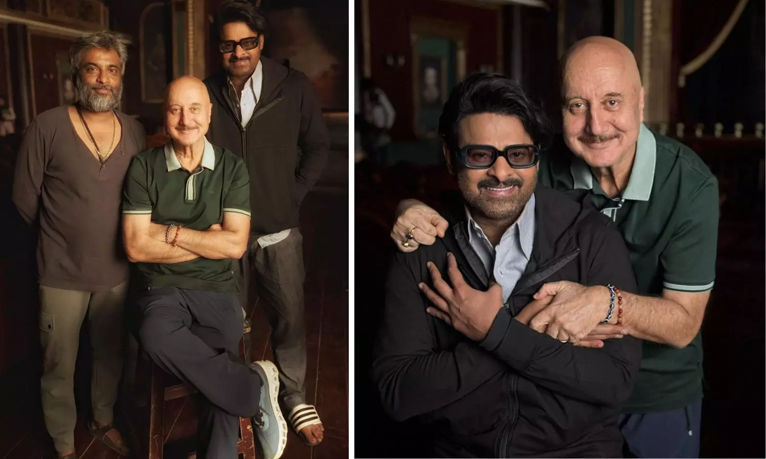 Anupam Kher Joins Prabhas in Tollywood’s Fauji