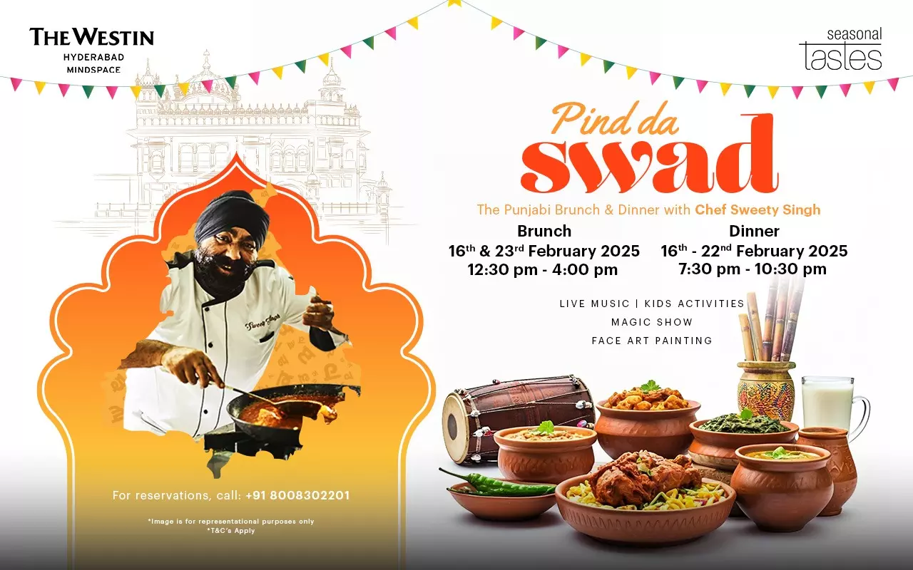 Pind da Swad Brings Punjabi Flavours to The Westin Hyderabad