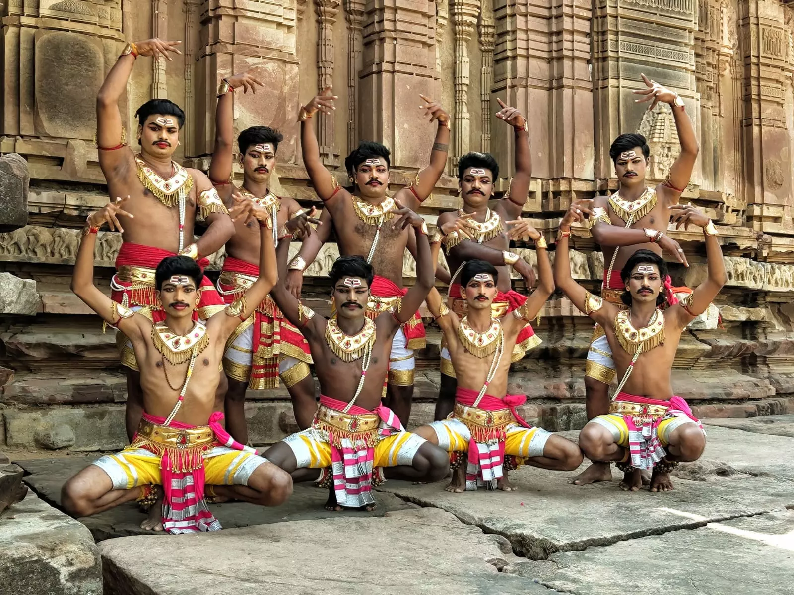 Telangana: Perini dance filmed at Kakatiya Kala Kshetra