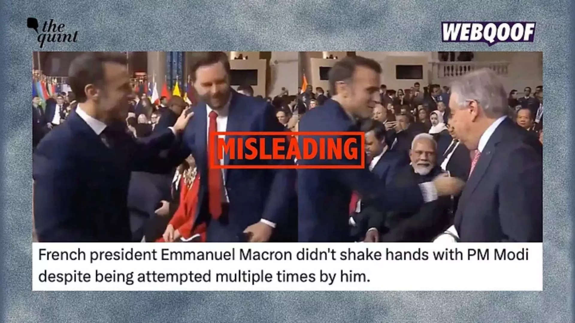 Fact Check: Did Macron Snub Modi During Paris AI Summit? Here’s What Happened