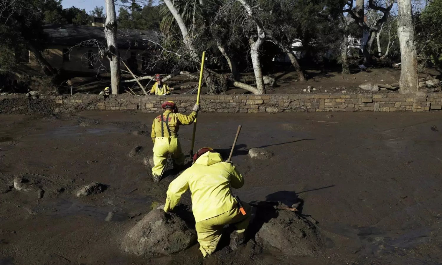 What causes mudslides, what can be done to lessen danger?