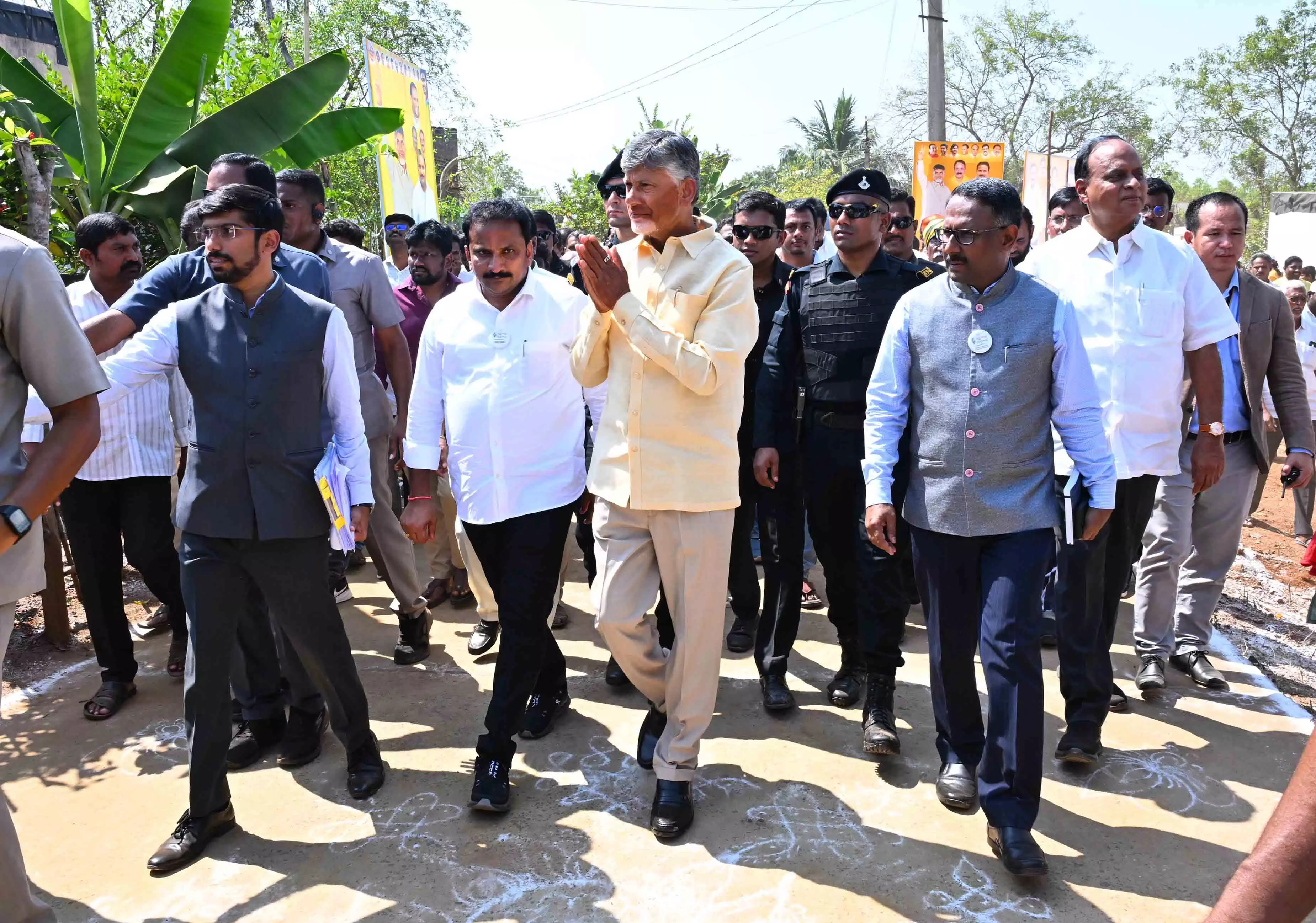 Naidu pushes for power generation from garbage, opens recycling facility in Nellore