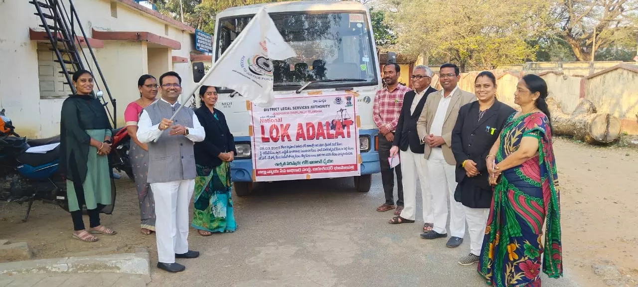 Mobile Legal Awareness Van Launched in Bhupalpally