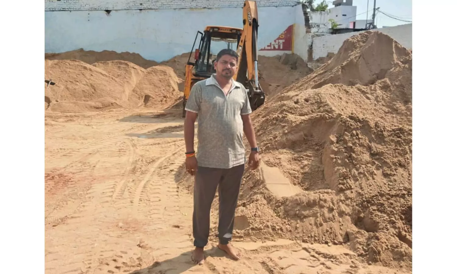 Businessman held in Hyderabad for selling sand illegally