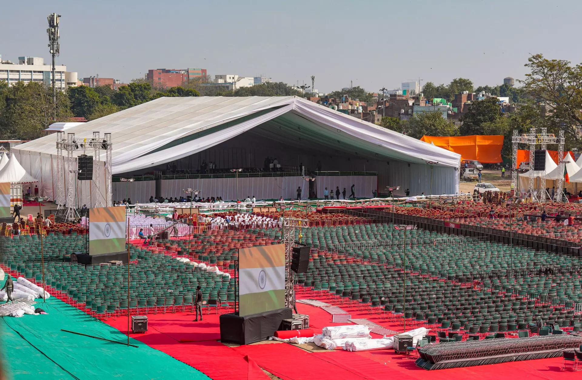 Over 25,000 security personnel deployed for Delhi CM's oath ceremony