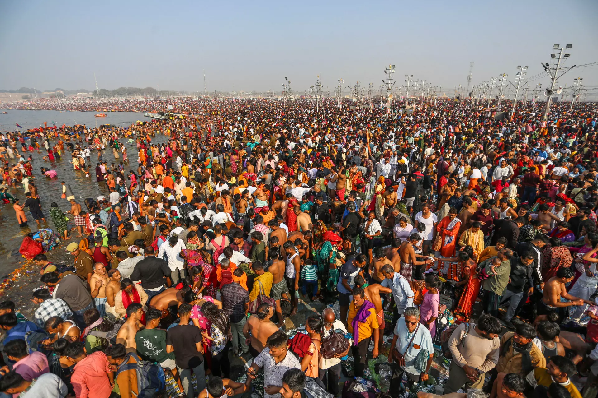 Maha Kumbh: Over 50 lakh Nepali devotees take holy dip