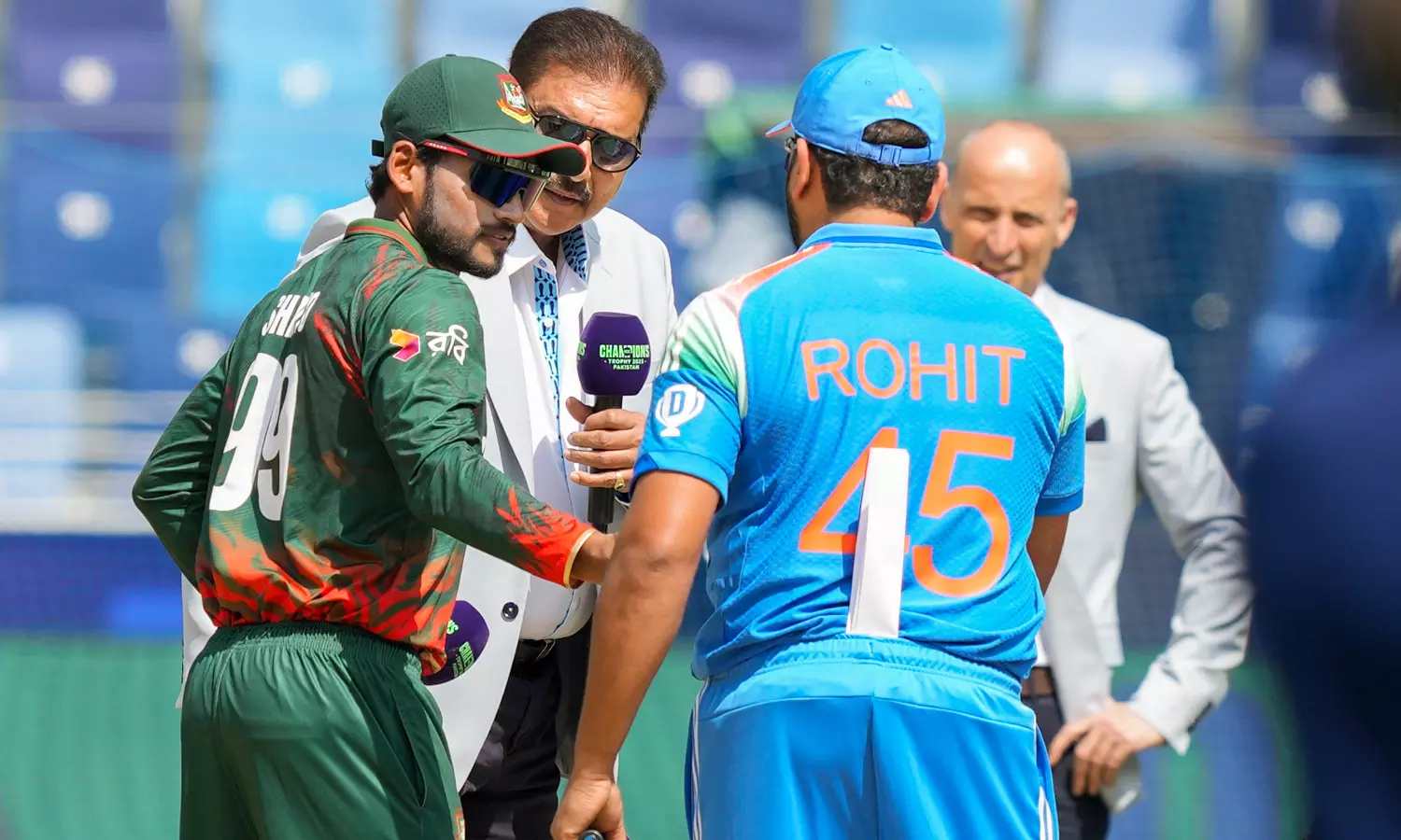 Bangladesh win toss elect to bat against India in Champions Trophy