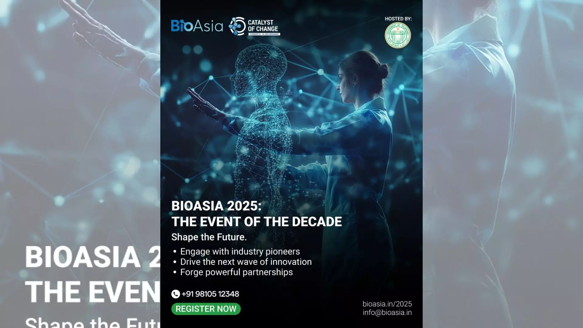 Hyderabad to Host Global Healthcare Leaders at BioAsia 2025