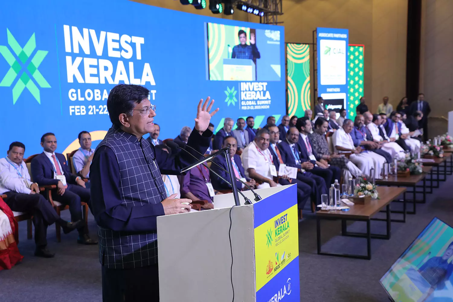 Centre fully supports Kerala in attracting investments: Piyush Goyal