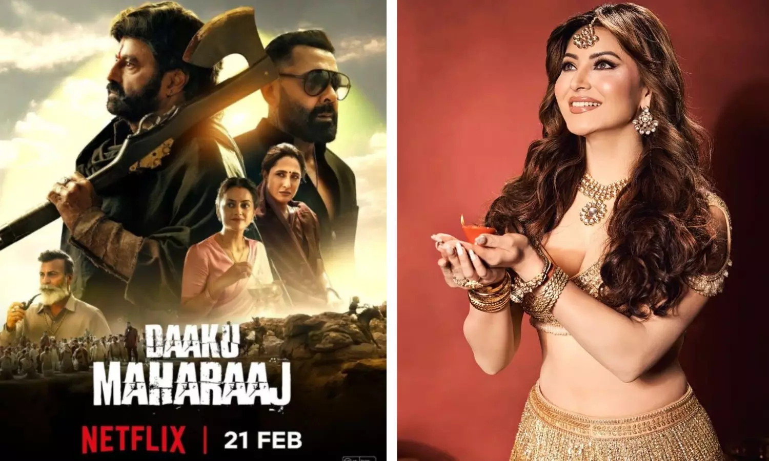 Netflix Confirms Urvashi Rautela's Role in Daaku Maharaj Amid Rumors