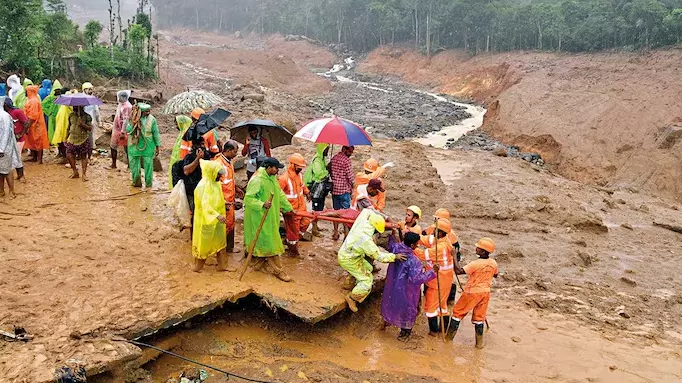 Tension in Wayanad as Protesters Demand Faster Landslide Rehabilitation