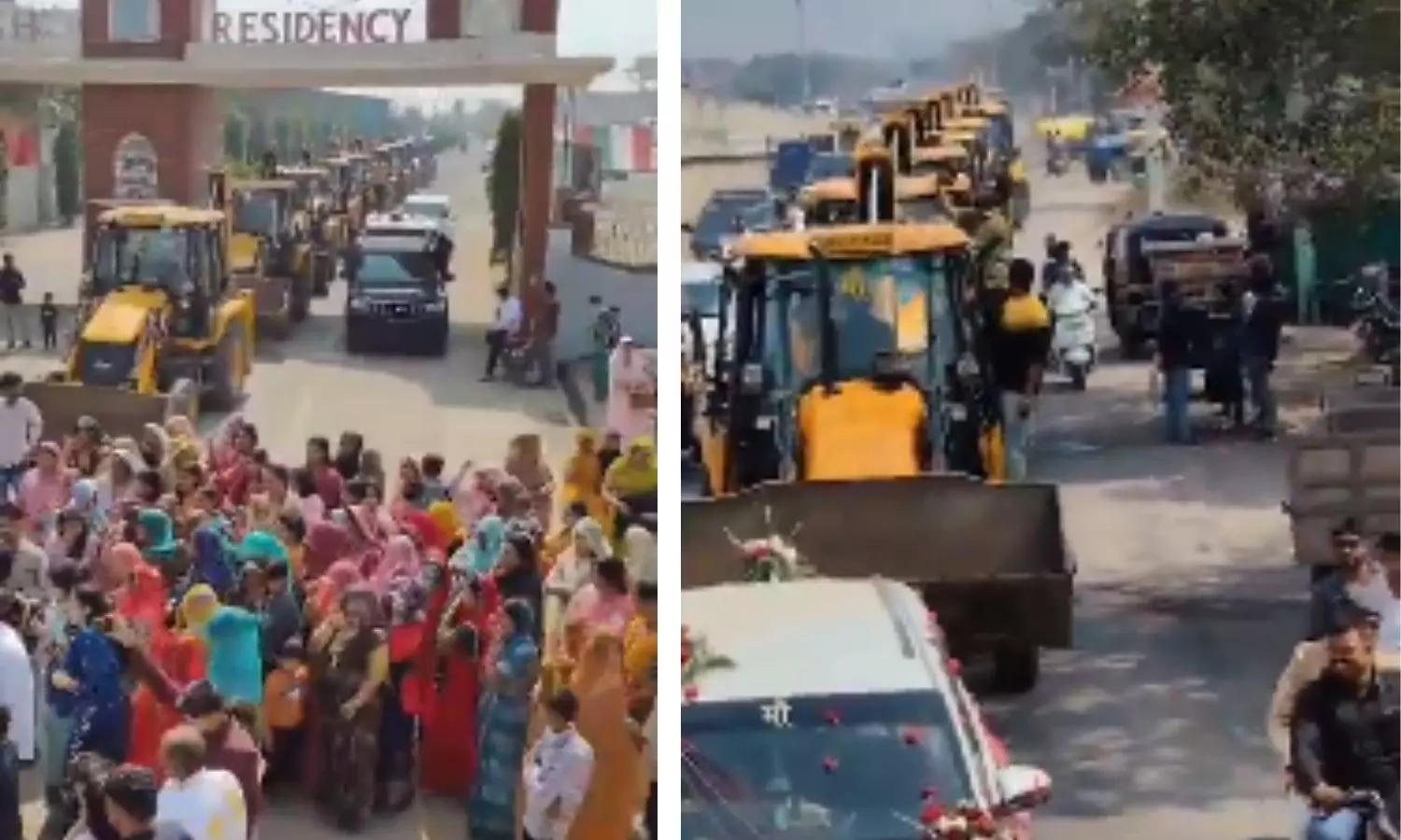 Bulldozers Take Center Stage in Uttar Pradesh Weddings