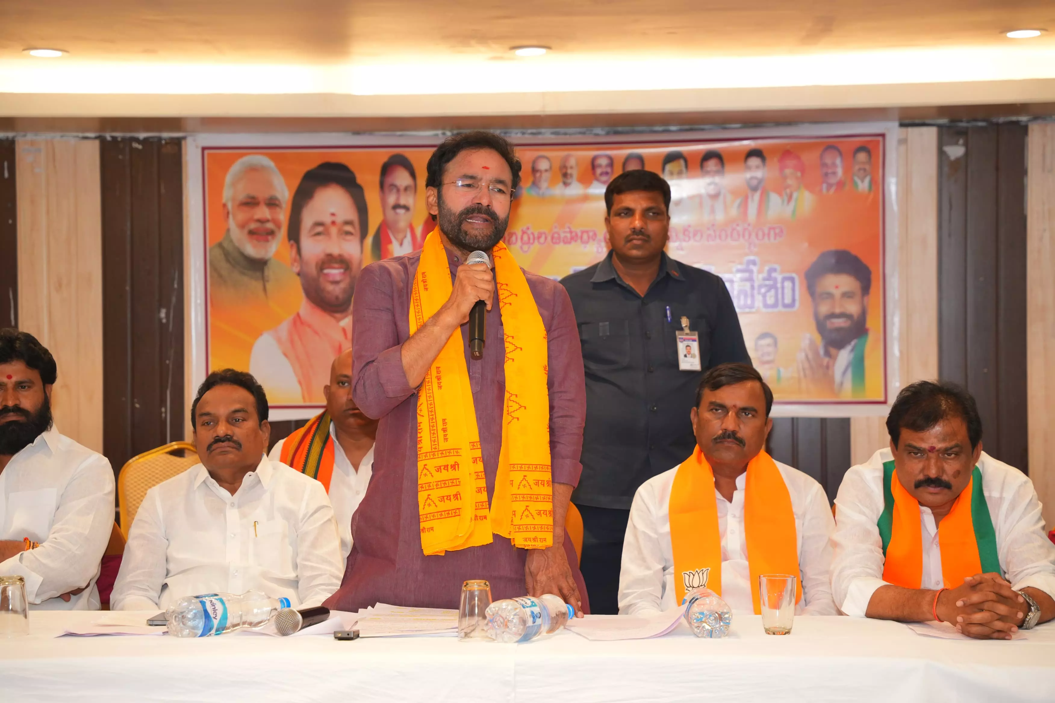 Kishan Confident of BJP Win in MLC Pollcs