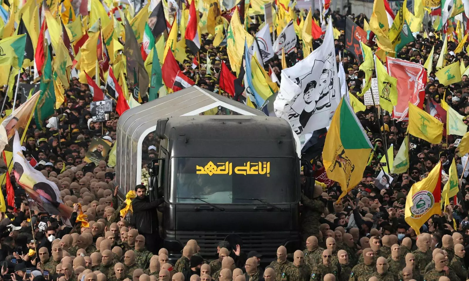 Hezbollah chief vows resistance as masses mourn Nasrallah