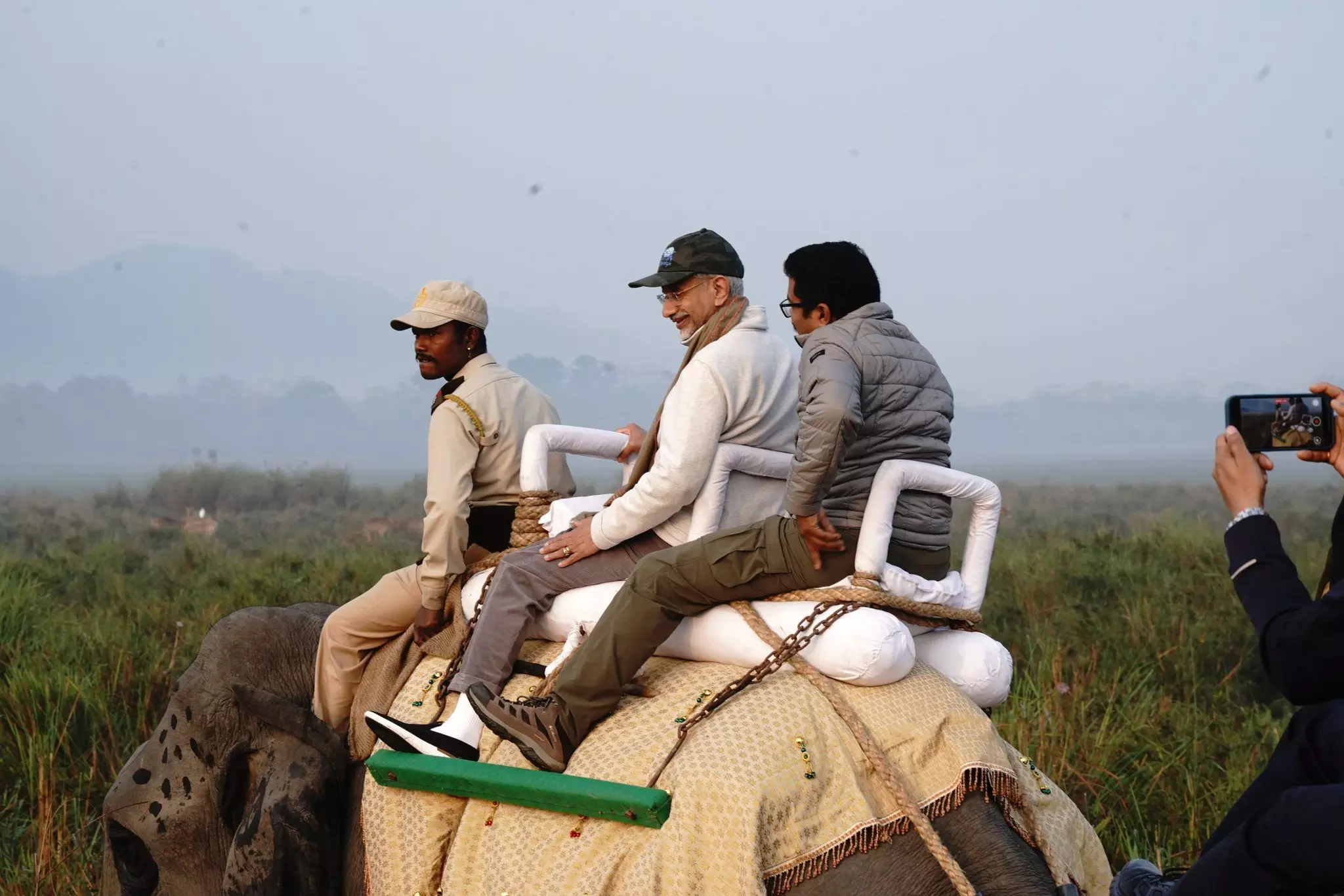 Jaishankar, ambassadors of 61 countries visit Kaziranga National Park