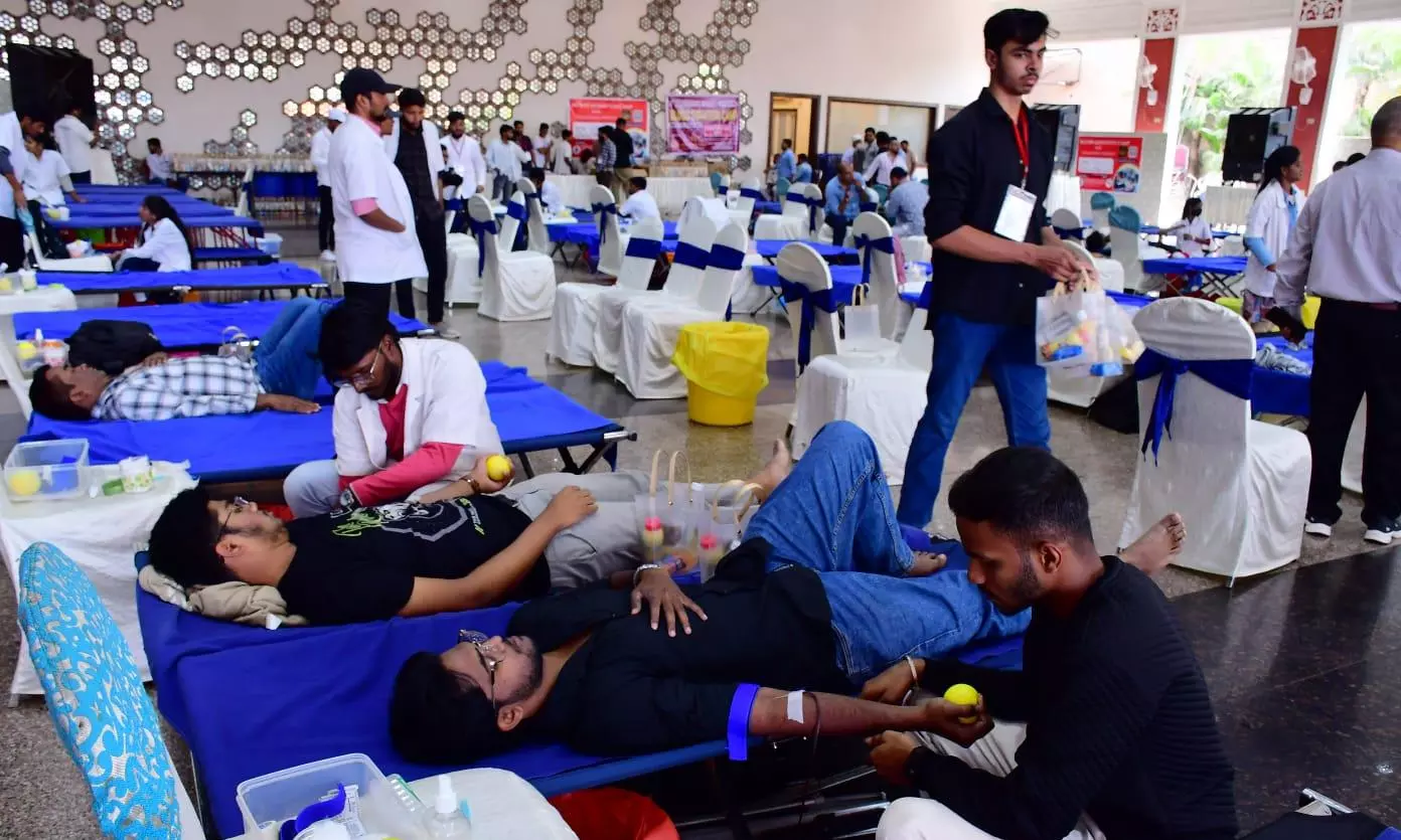 Telangana’s Biggest Blood Donation camp organised in Hyderabad