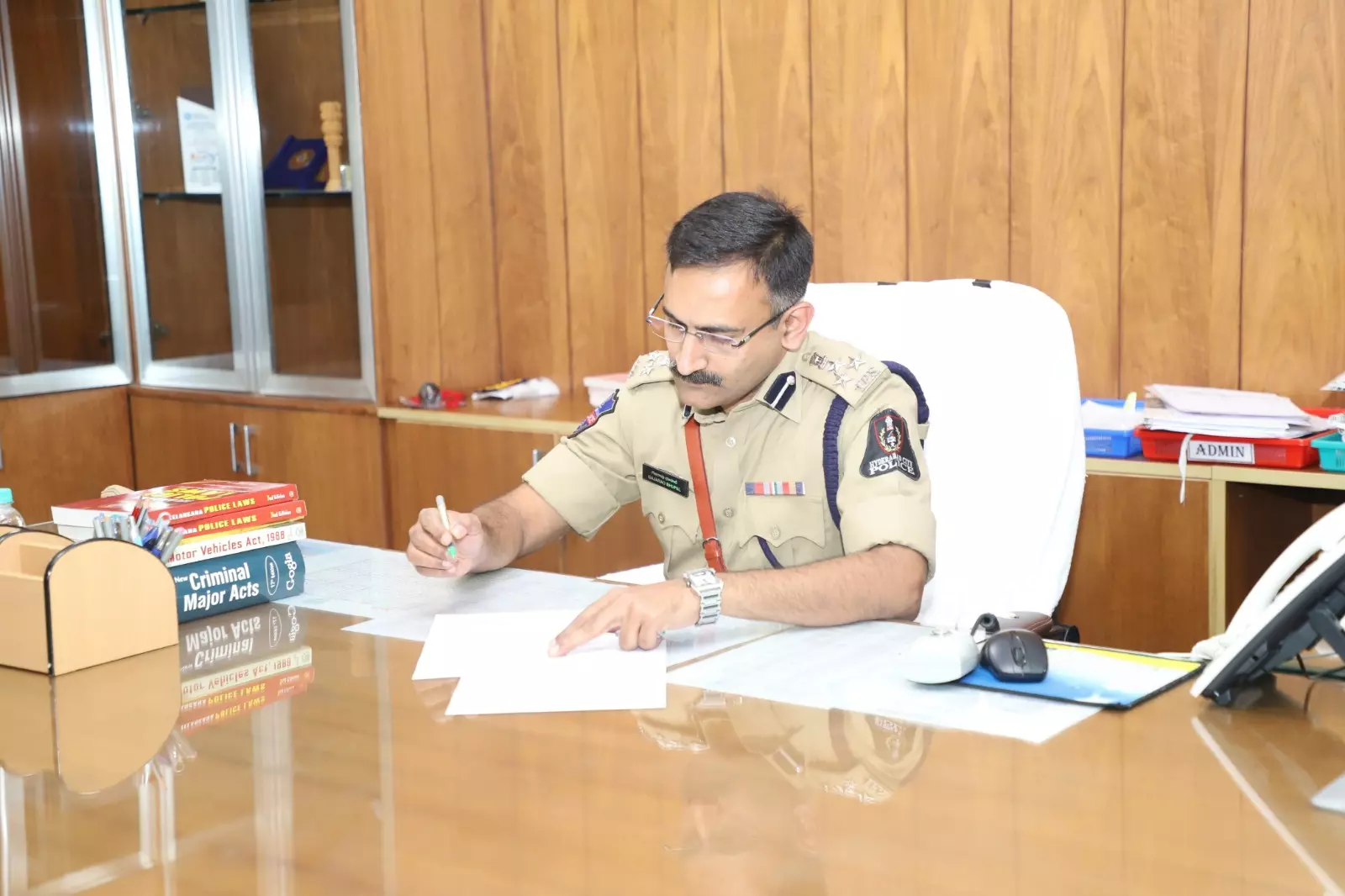 Dr. Gajarao Bhupal Assumes Charge as Cyberabad Jt. CP Traffic