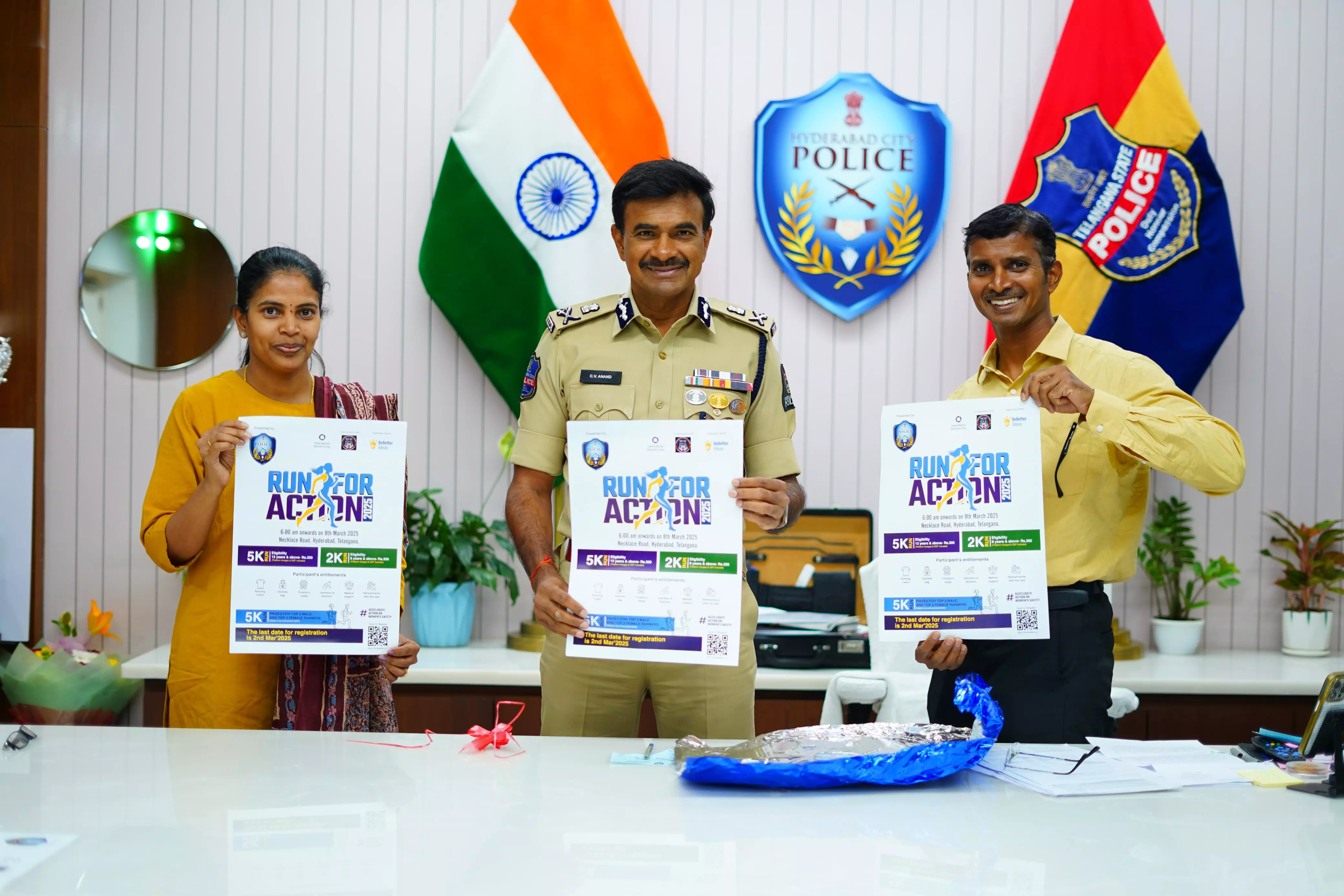 Hyd Police Gear Up for Hyderabad Police Run for Action-2025 Scheduled on March 8