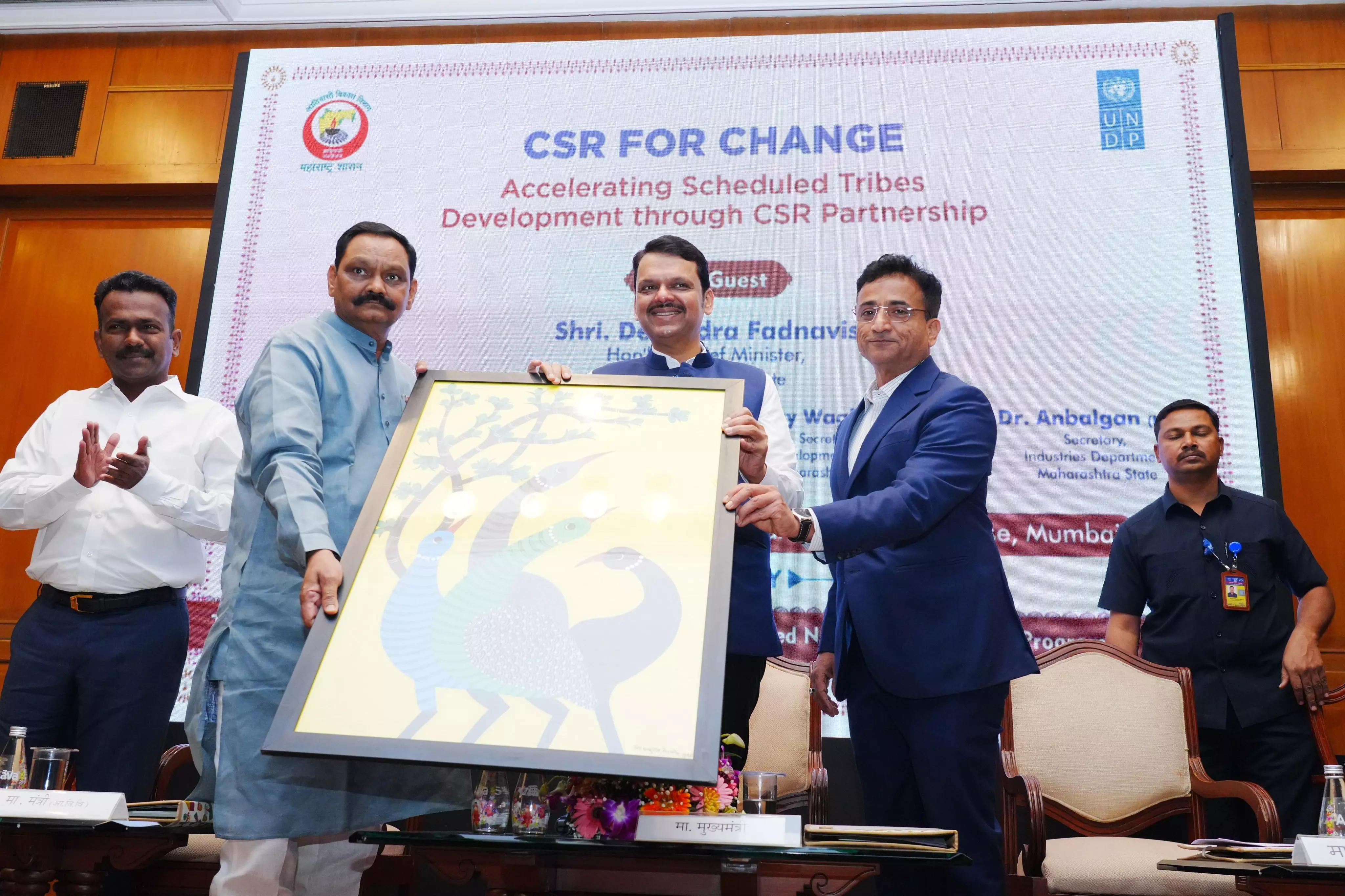 Fadnavis Urges Corporates to Spend CSR Funds in Tribal Areas