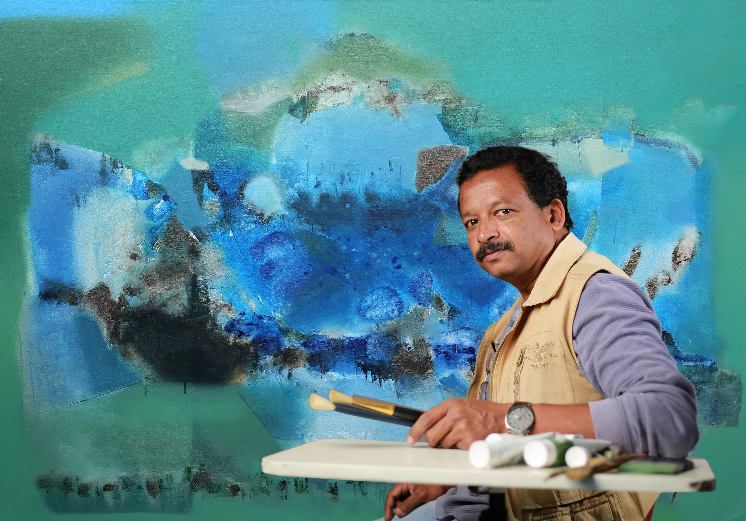 Hirji Jehangir Art Gallery Presents Artist Kiran Kumbhar’s Perception of Nature