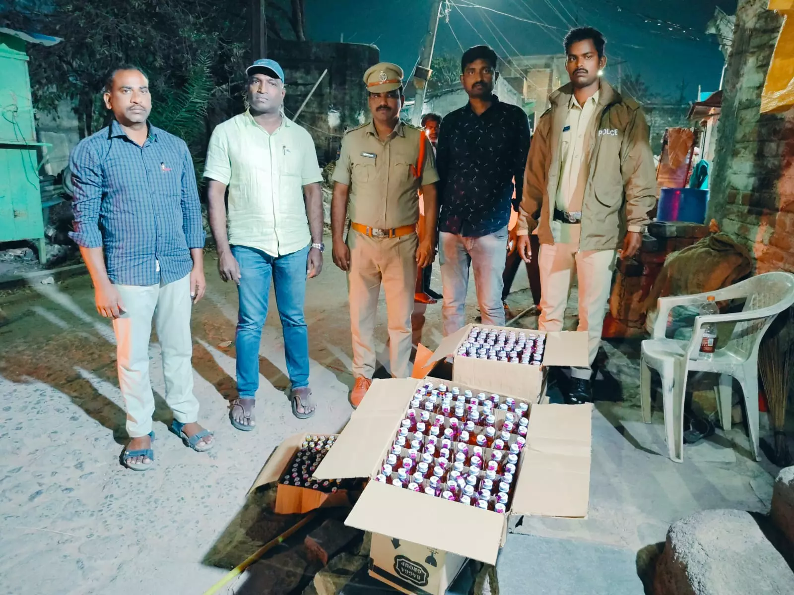 Telangana: Task Force Raids Belt Shops, Seizes Liquor Worth Rs 2.46 Lakh