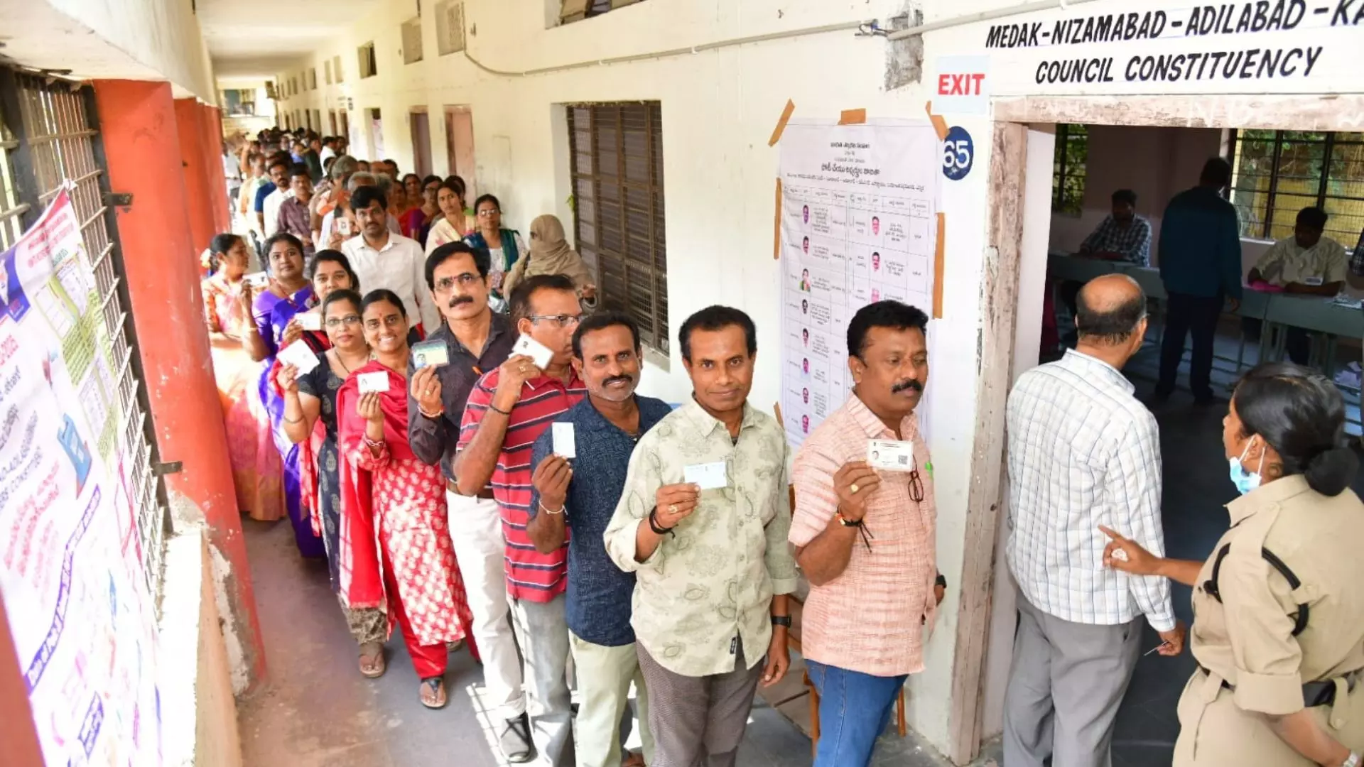 MLC Polls: Warangal-Khammam-Nalgonda See 93.55% Turnout